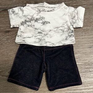 Build a bear girl outfit shirt & leggings
